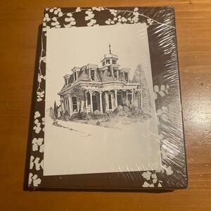 Vintage NWT Glassfold Stationary NIP #257-05 Valley Knudsen House